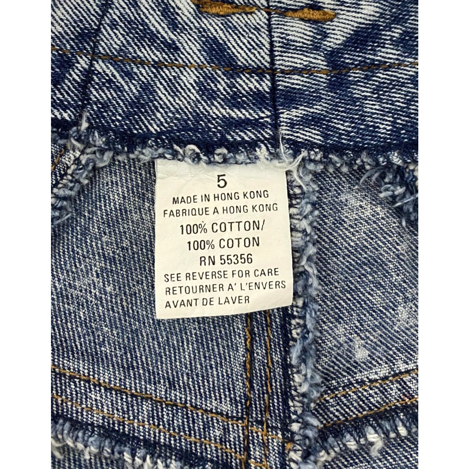 Vintage VINTAGE Squeeze Jeans Juniors 5 Blue Acid Wash High Waist Tapered Leg 90s Womens/Teens Size 27" / US 4 / IT 40 - 6 Thumbnail