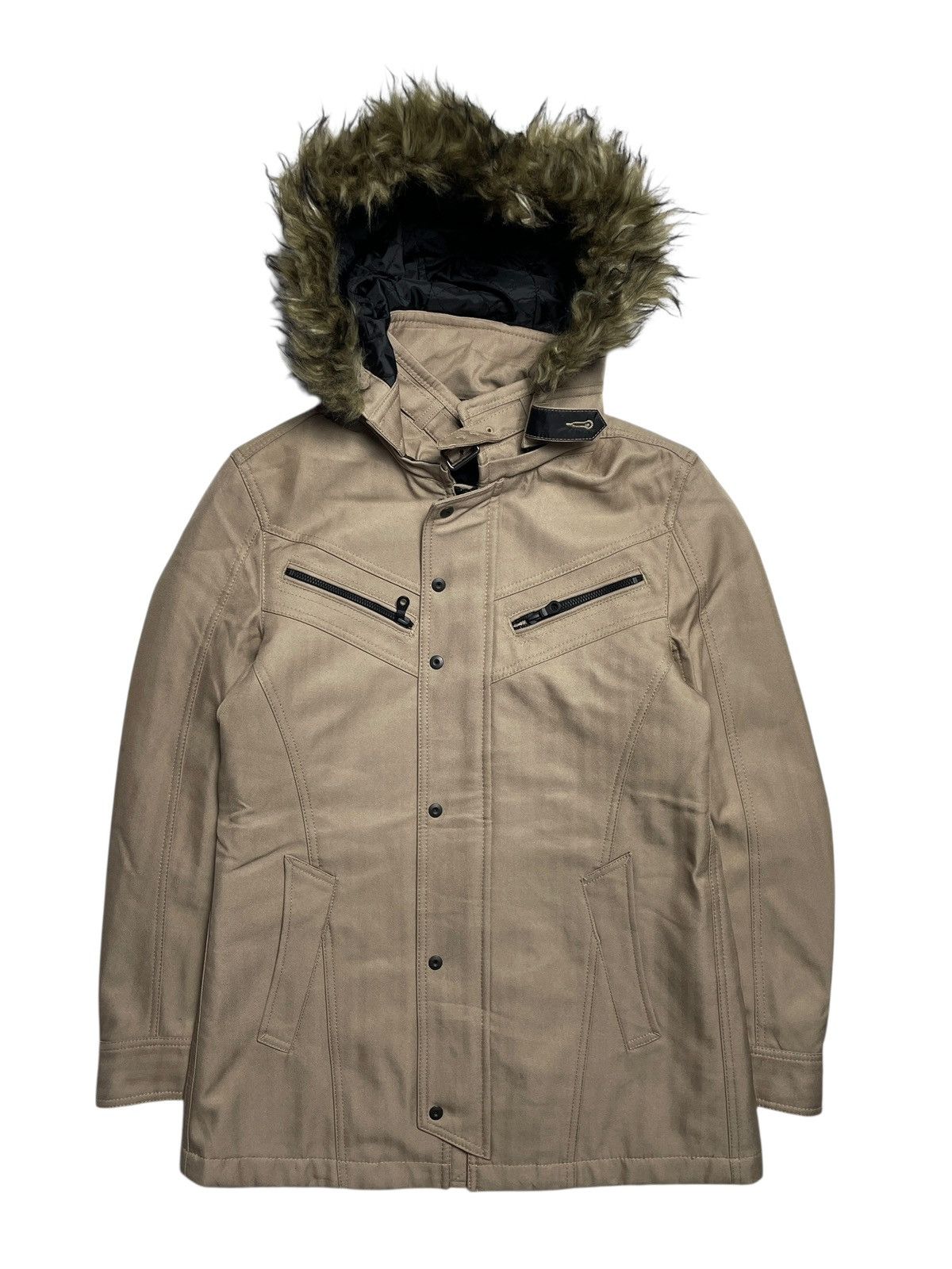 BUFFALO BOBS 2000’s Hideaways Nicole - Apocalypse Style Fur Parka Jacket Size US M / EU 48-50 / 2 - 2 Thumbnail