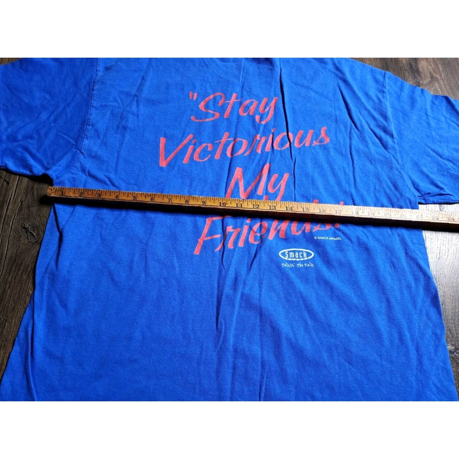 MLB VINTAGE Smack Apparel T-Shirt Baseball St. Louis Cardinals Double-Sided Mens XL Blue Shirt Adult XL Crew Neck Short Sleeve Men Sports Midwest 90s? Size US XL / EU 56 / 4 - 4 Thumbnail