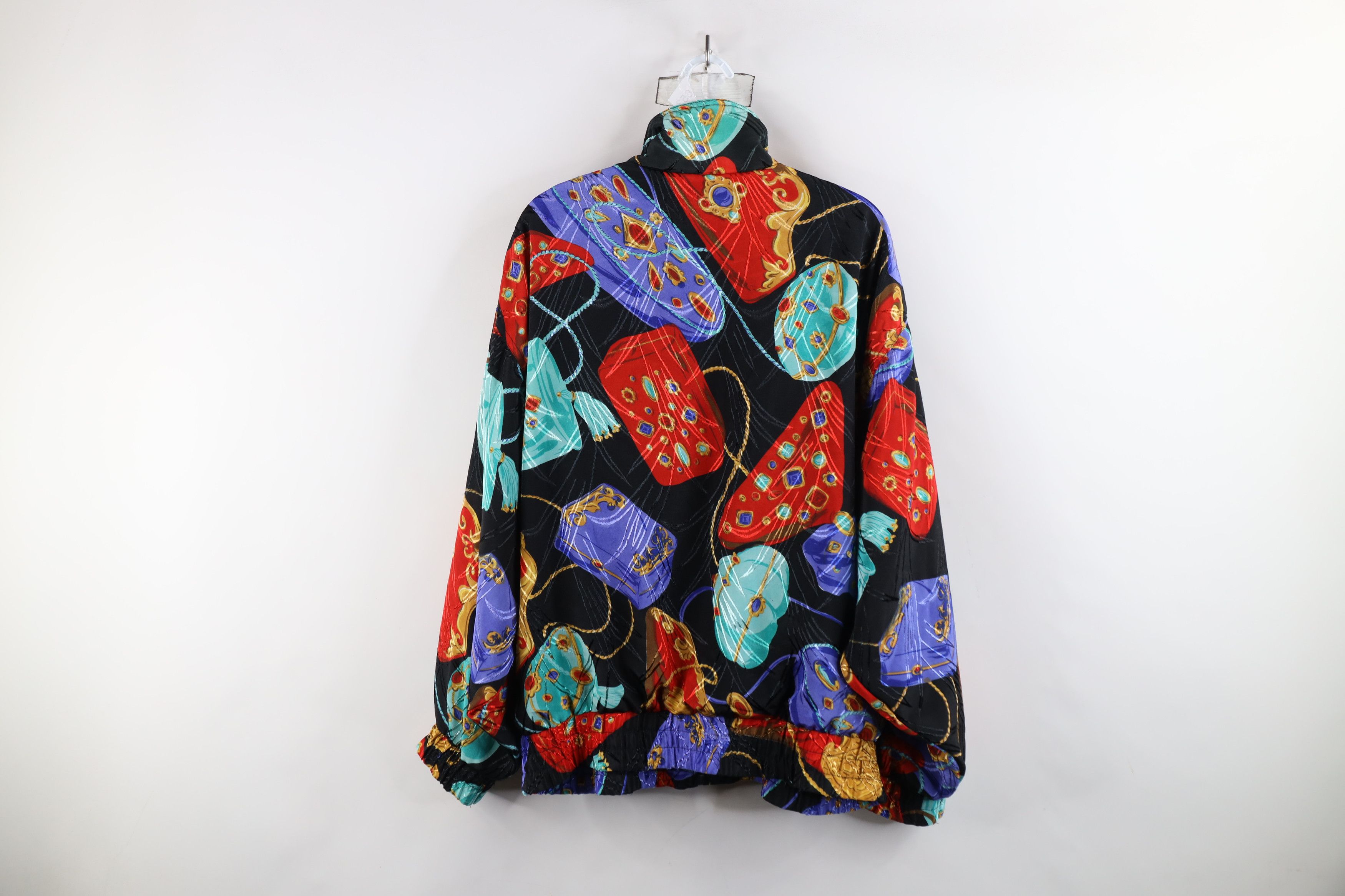 Vintage Vintage 90s Streetwear Bag All Over Print Windbreaker Jacket Size M / US 6-8 / IT 42-44 - 11 Thumbnail