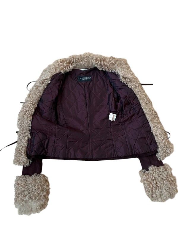 Dolce & Gabbana F/W 2001 SHEARLING LEATHER JACKET Size M / US 6-8 / IT 42-44 - 6 Thumbnail