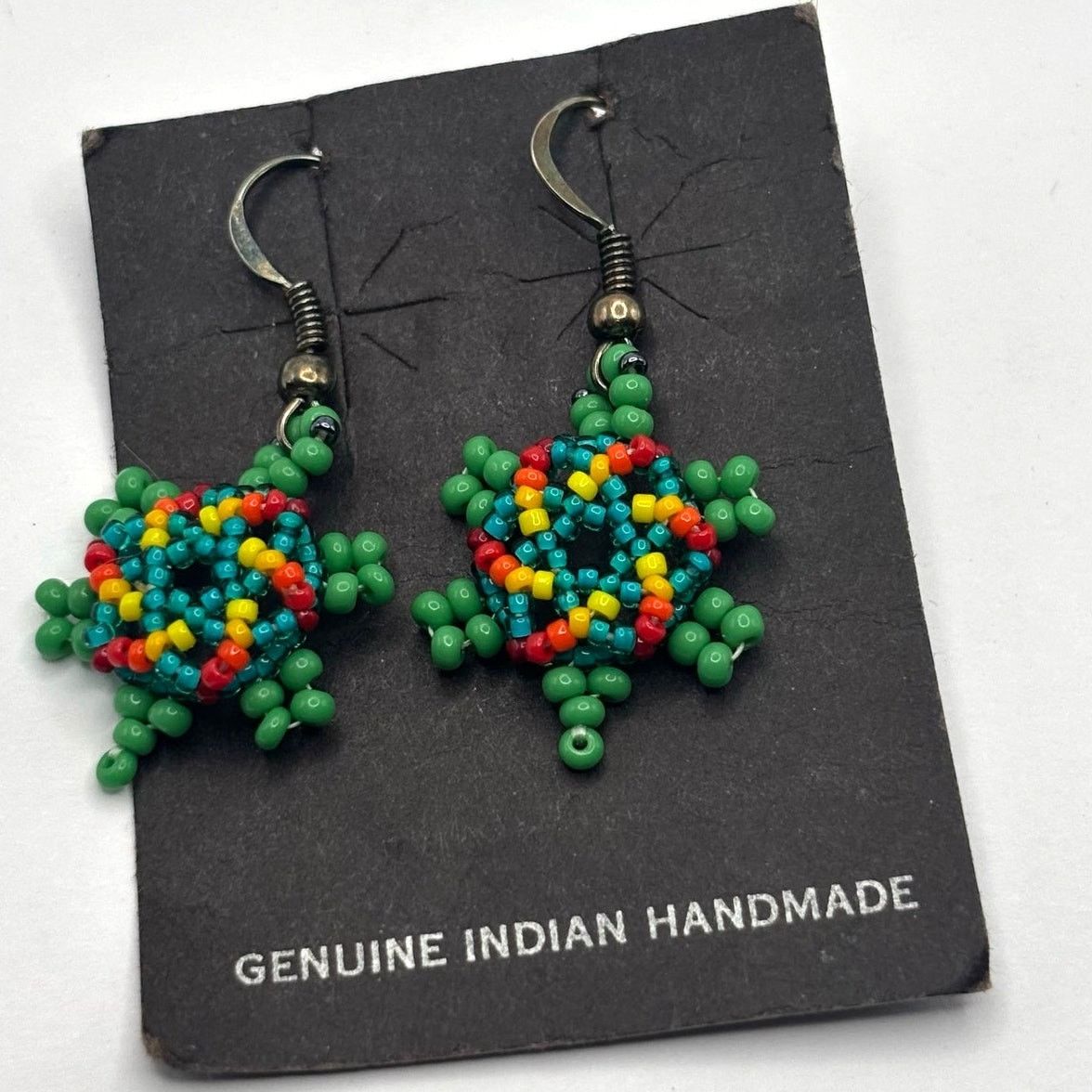 Other Vintage Green Christmas Earrings Size ONE SIZE - 2 Thumbnail