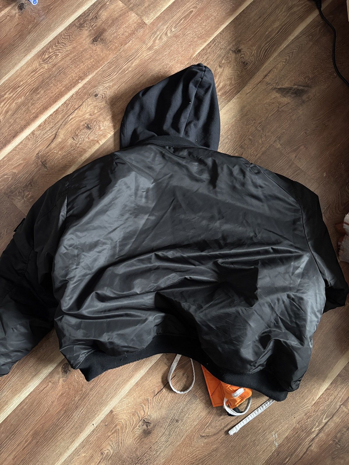 Vetements Vetements AW2022 oversize hooded bomber jacket Size US XS / EU 42 / 0 - 2 Thumbnail