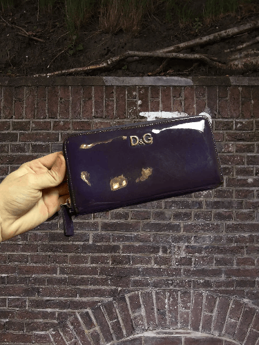 Dolce & Gabbana Dolce & Gabbana Large Logo Wallet Purse Zip-Around Dauphine Size ONE SIZE - 1 Thumbnail
