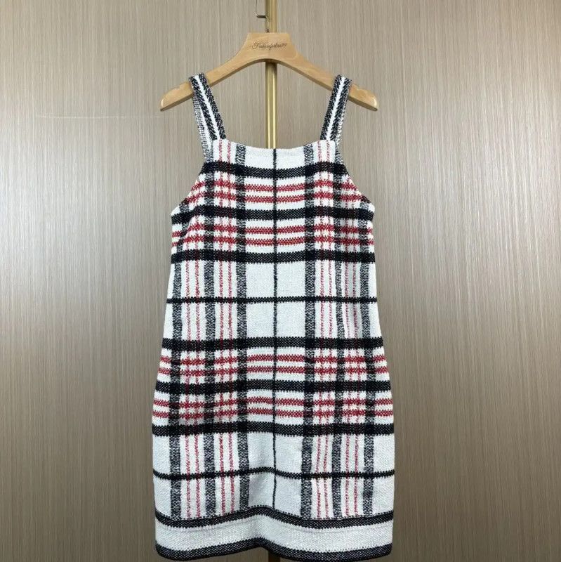 Dior Dior Color-Block Wool Dress Size XS 0089 Size XS / US 0-2 / IT 36-38 - 1 Thumbnail