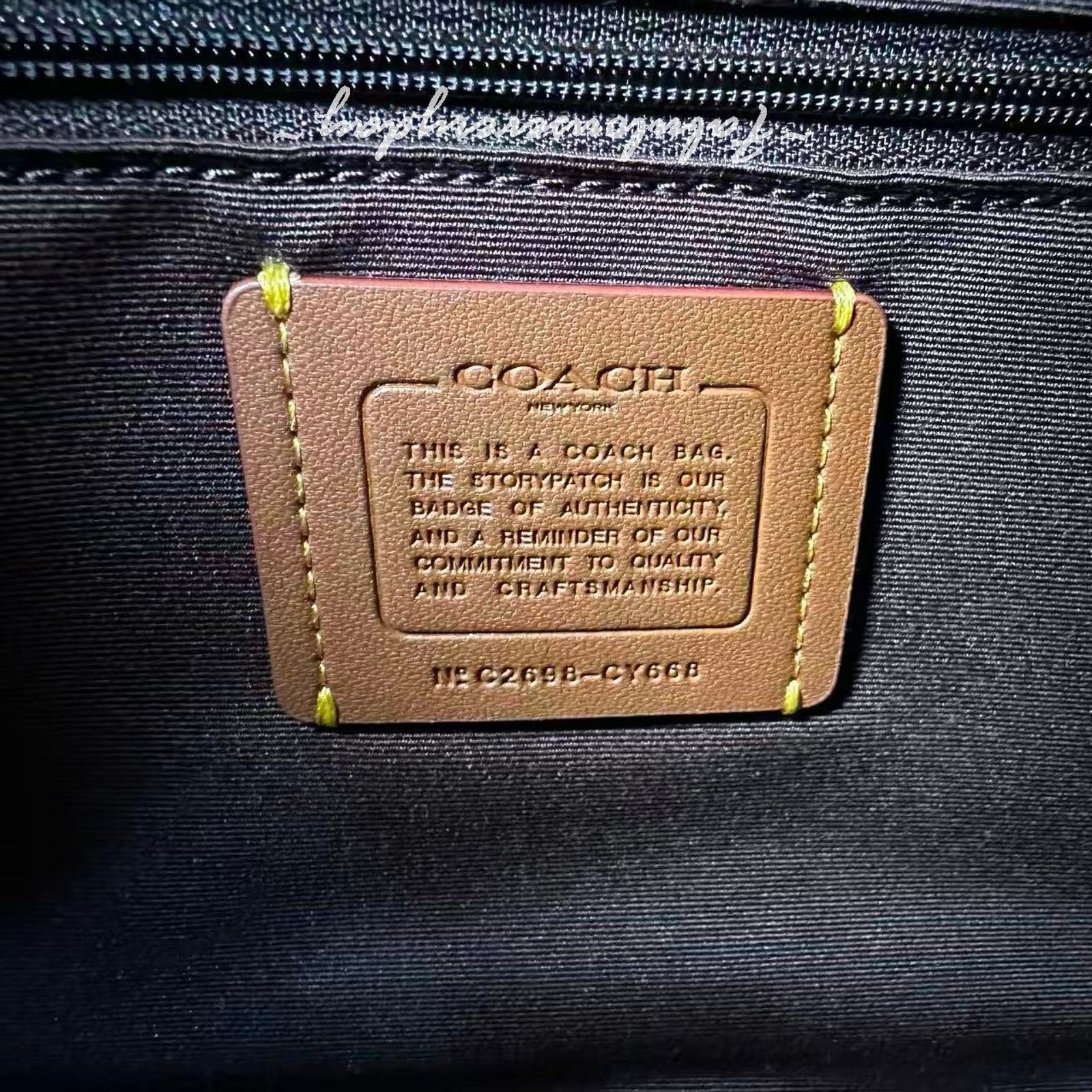 Coach Coach Maggie Small Tote Bag Crossbody Leather/Maple CY668 Size ONE SIZE - 7 Thumbnail