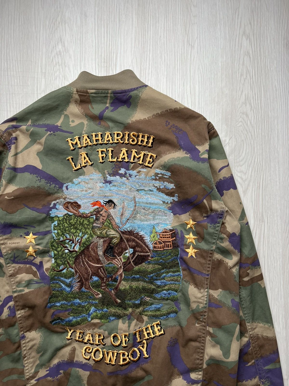Maharishi × Travis Scott Maharishi x Travis Scott “Year of The Cowboy” Tour Jacket Size US S / EU 44-46 / 1 - 3 Thumbnail