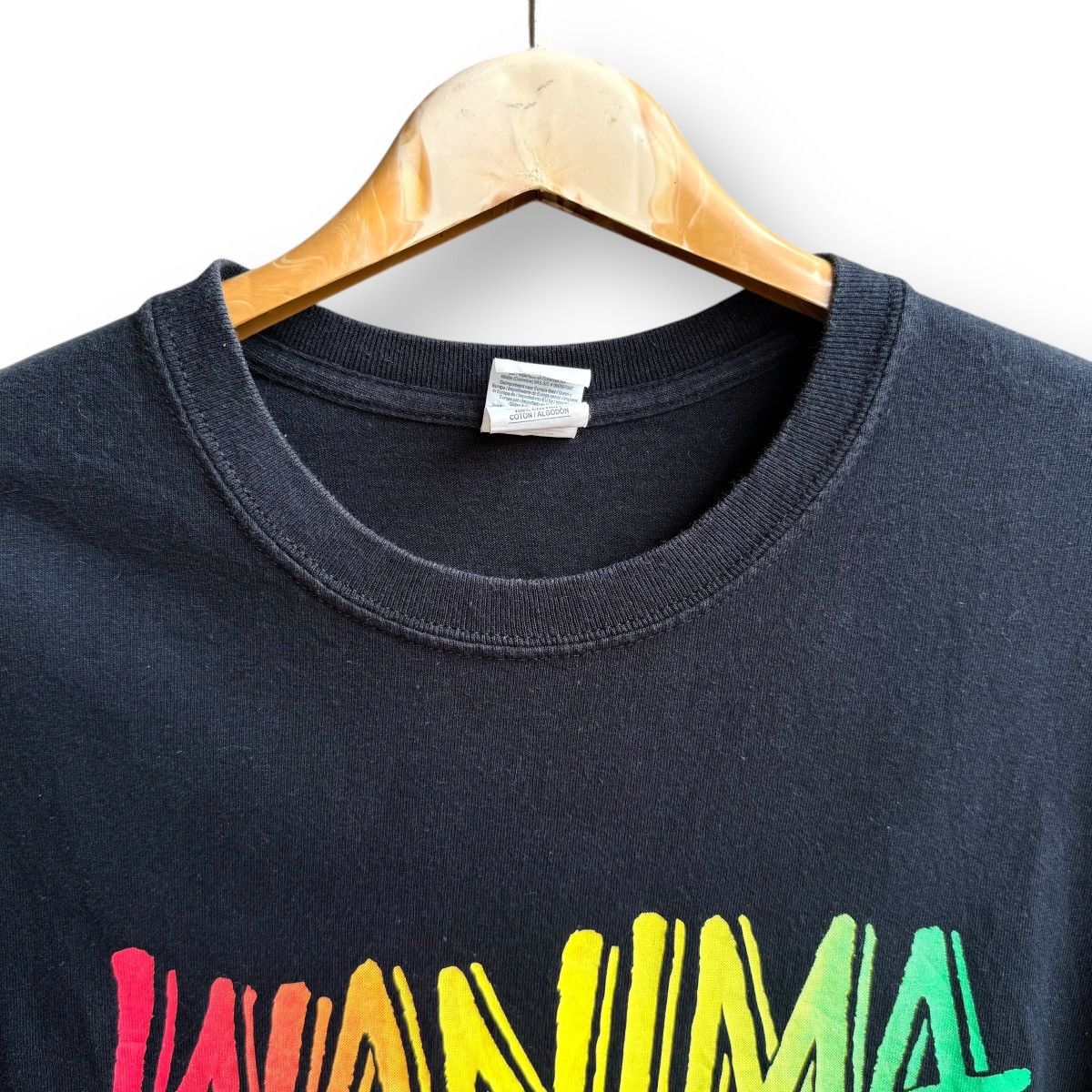Gildan WANIMA No Image Felt Thing Japanese Punk Rock Band Tee Size US L / EU 52-54 / 3 - 6 Thumbnail