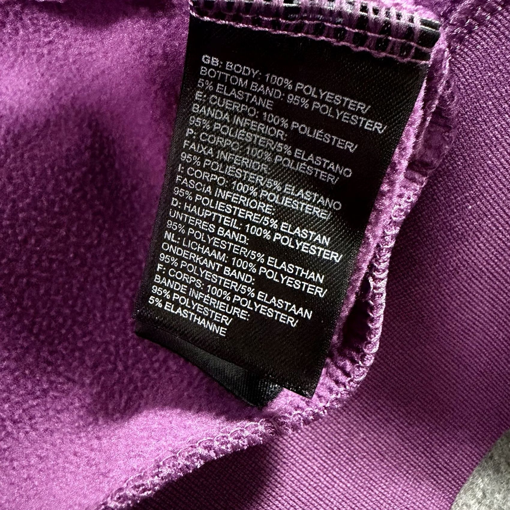 The North Face The North Face Lined Full Zip Fleece Hooded Jacket Purple XS Women's Jacket, Purple, The North Face, Hooded, Full Zip, Fleece, XS, Women Size XS / US 0-2 / IT 36-38 - 7 Thumbnail