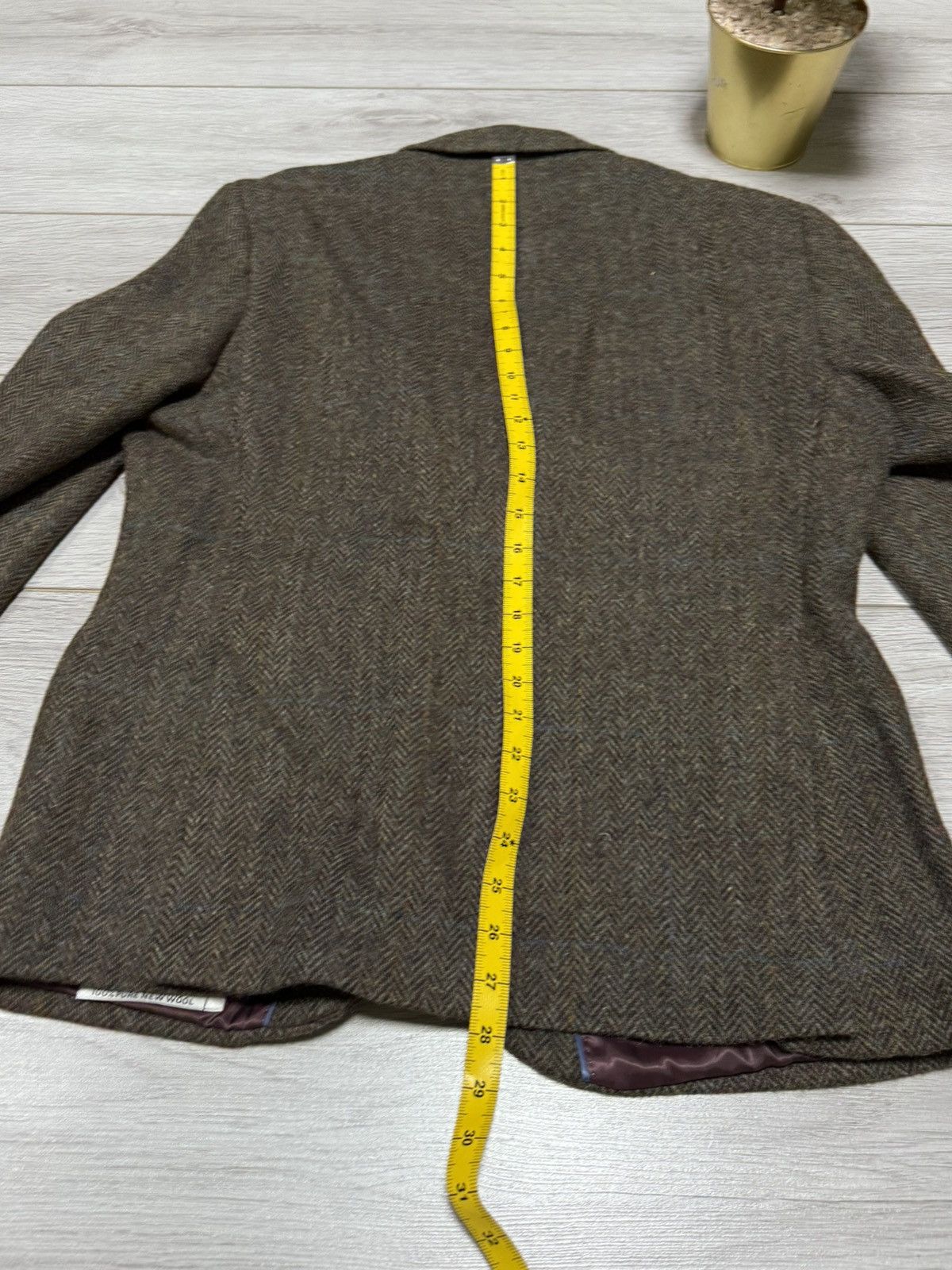 Harris Tweed Harris Tweed M&S wool knitted blazer tuxedo Size 40S - 12 Thumbnail