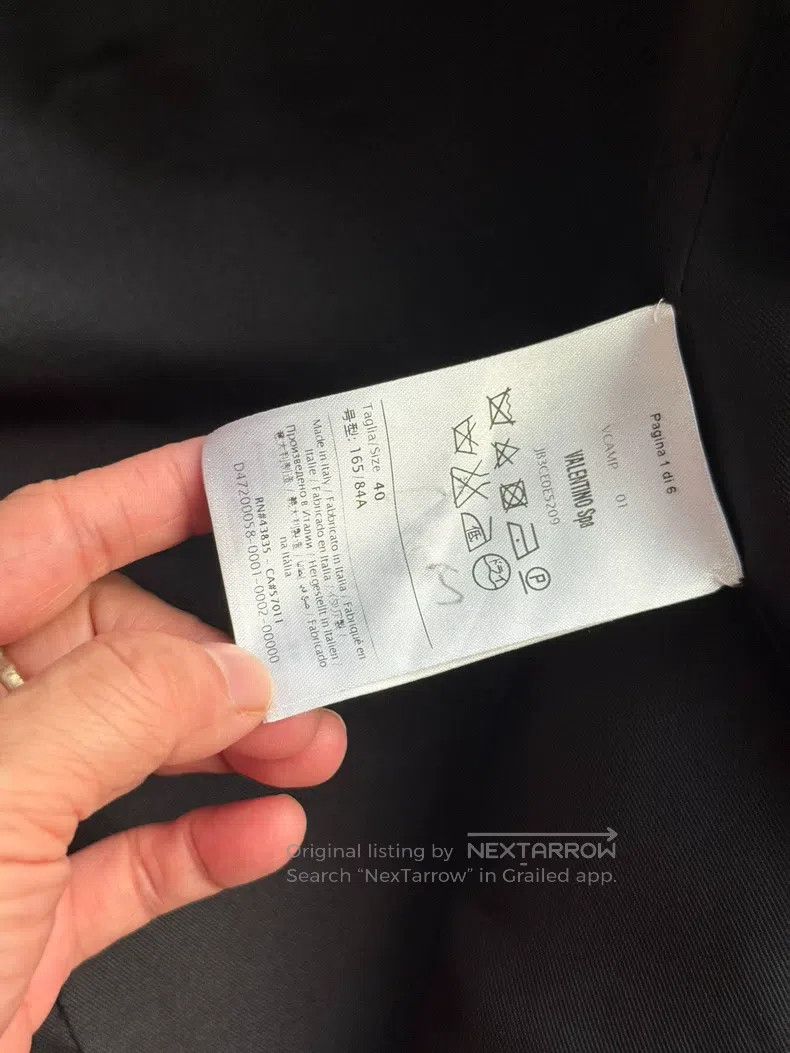 Valentino Valentino Silk wool coat Size M / US 6-8 / IT 42-44 - 4 Thumbnail