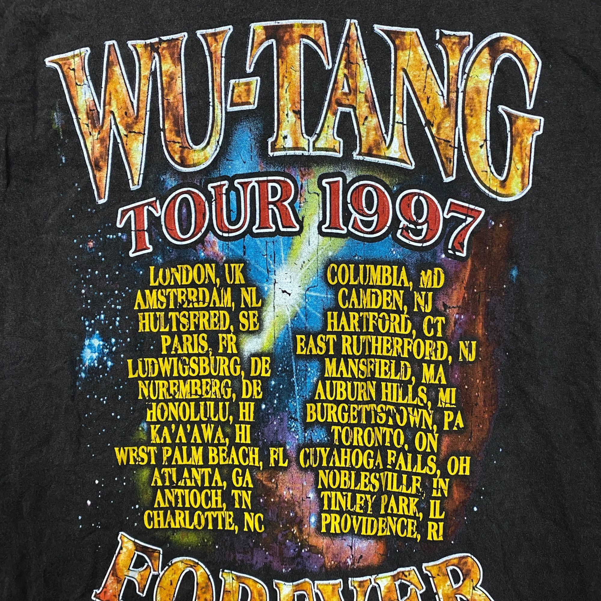 Wu-Tang Clan Wu-Tang Clan Wu-Tang Forever Tour 1997 Hip-Hop T-Shirt Small Size US S / EU 44-46 / 1 - 2 Thumbnail
