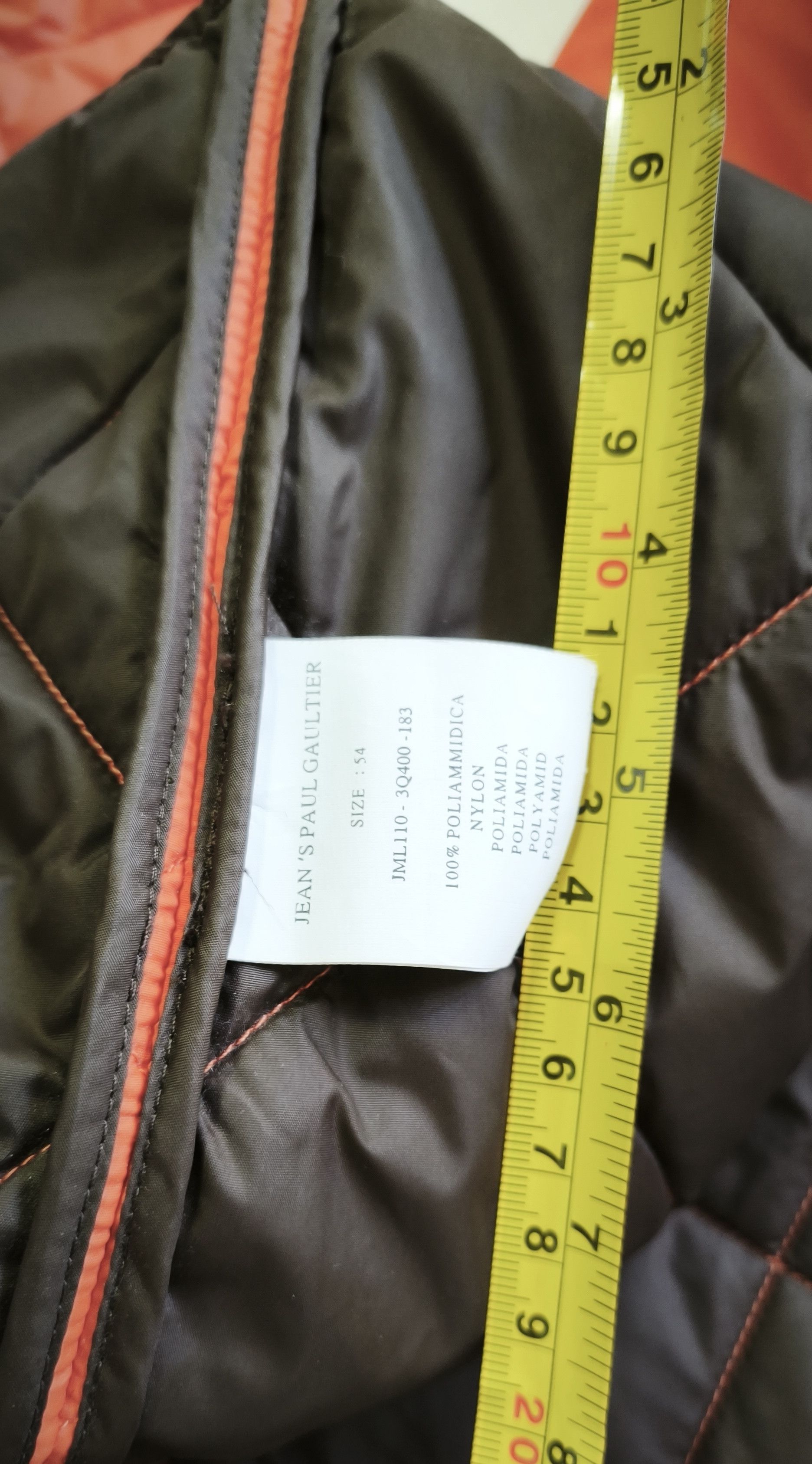 Jean Paul Gaultier Fishtail parka, in nylon, made up of two detachable pieces. Size US L / EU 52-54 / 3 - 16 Thumbnail