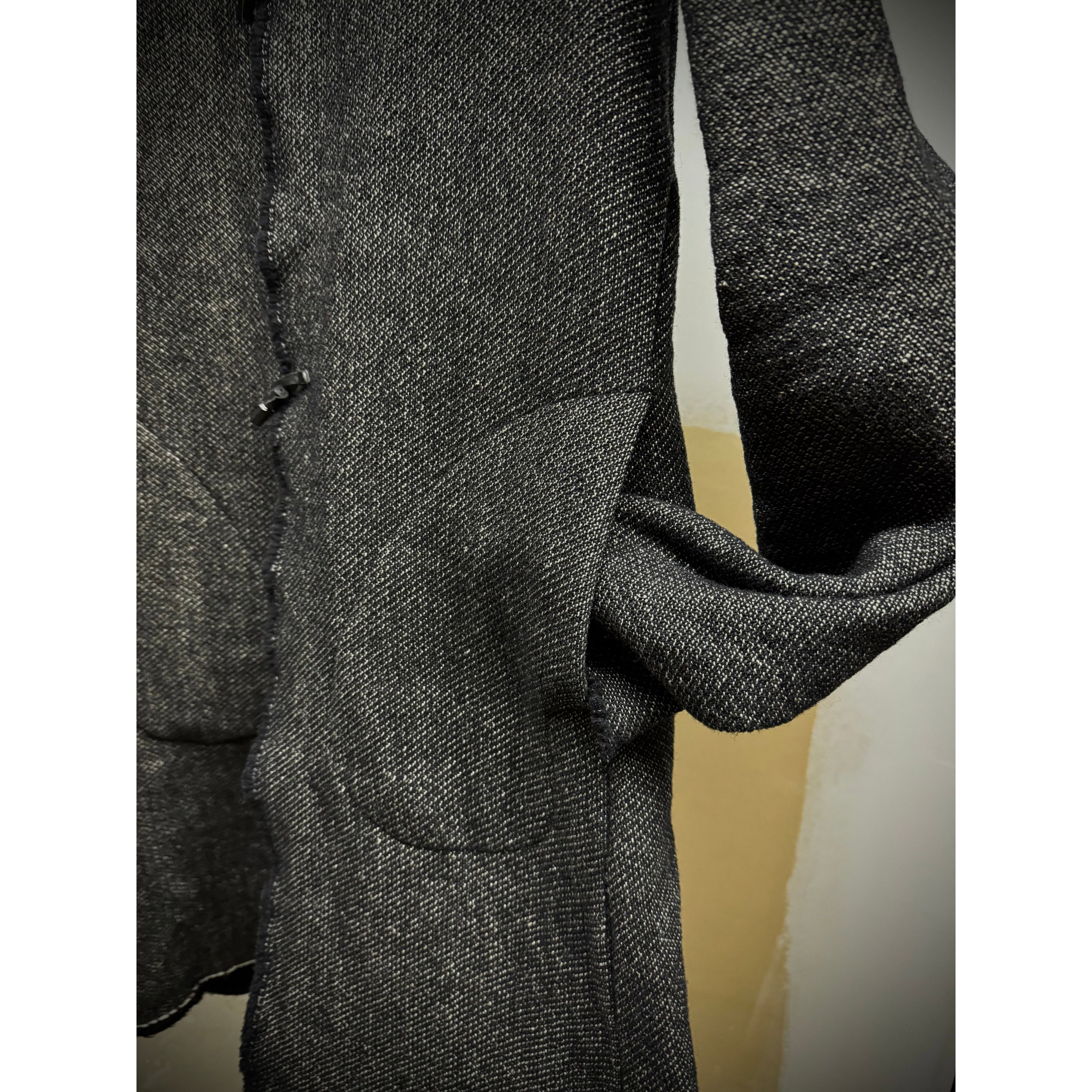 Ma+ ma+ by Maurizio Amadei Aviator Hooded Wool Tweed Duffle Coat Size US S / EU 44-46 / 1 - 9 Thumbnail
