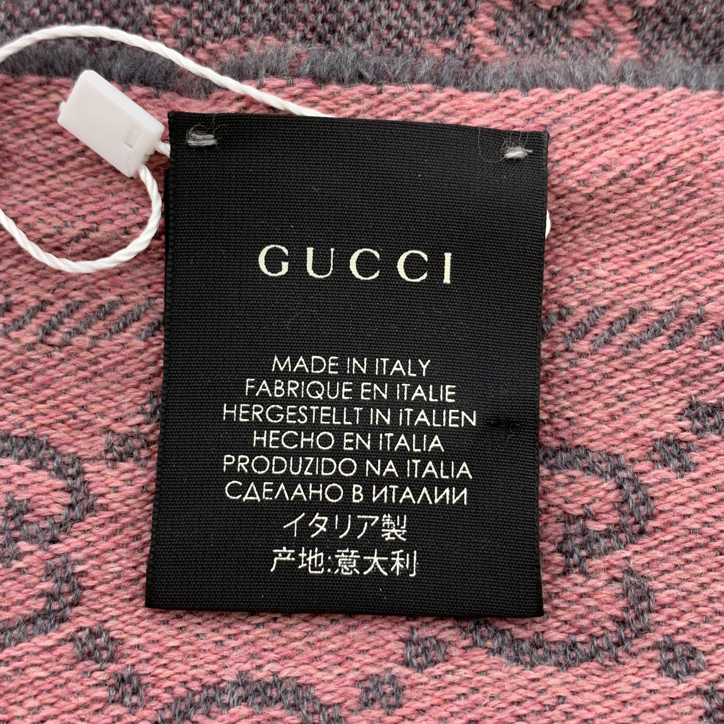 Gucci Gucci Monogram Wool Scarf (48 × 180 cm) Size ONE SIZE - 8 Thumbnail