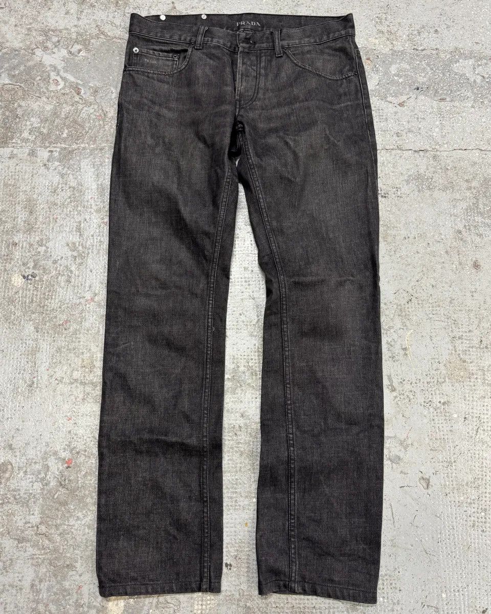 デニム・ジーパン PRADA Men Denim Pants GEP371 1ZFBF0557 Black PRADA Men Denim Pants GEP371 1ZFBF0557 Black (PRADA/デニム