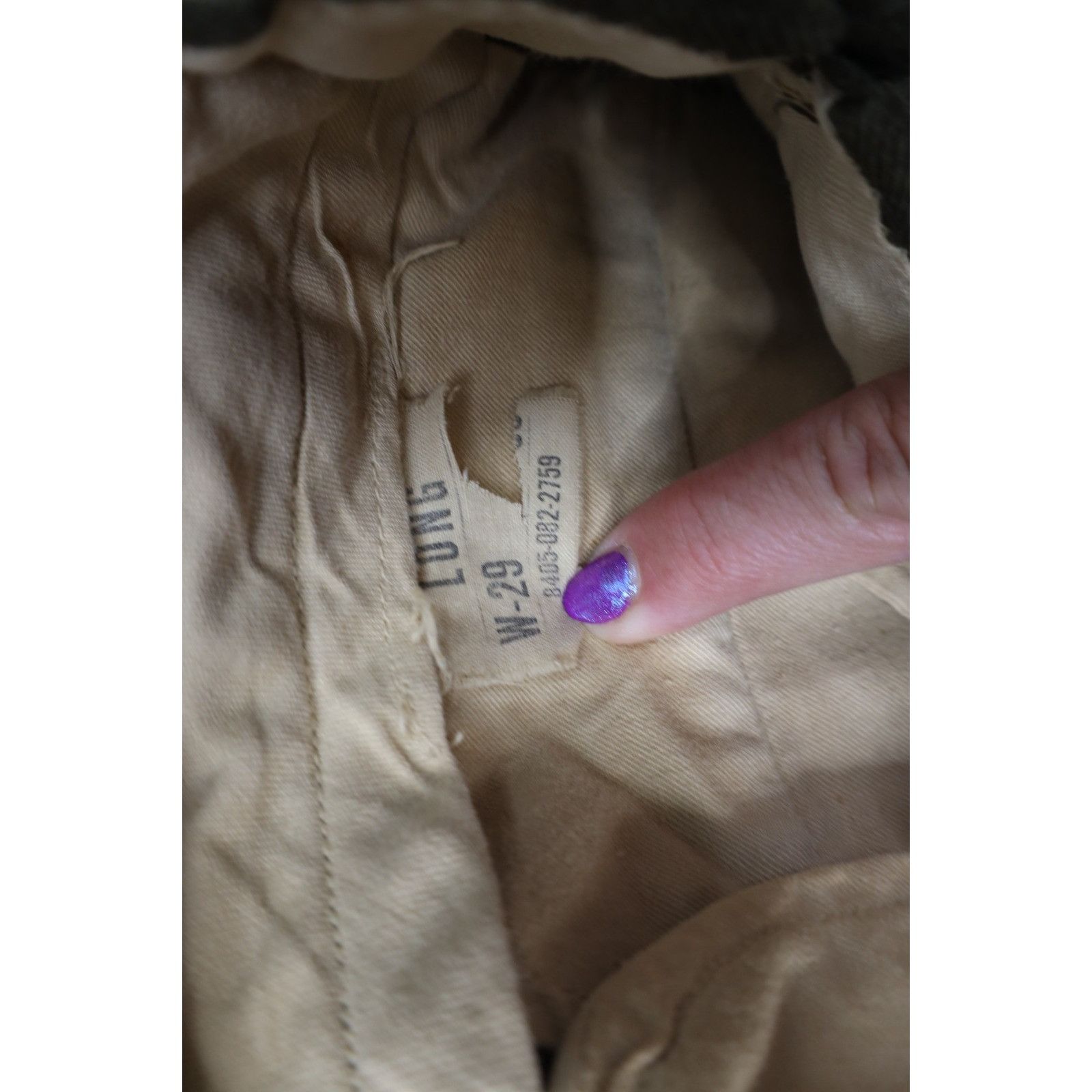 Vintage Vintage 60s Vietnam War Marines USMC Wool Suit Size 36R - 8 Thumbnail