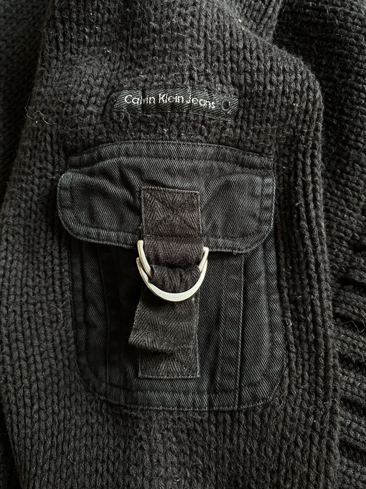 Calvin Klein Calvin Klein Jeans Black Knit Turtleneck Sweater Size US S / EU 44-46 / 1 - 9 Thumbnail