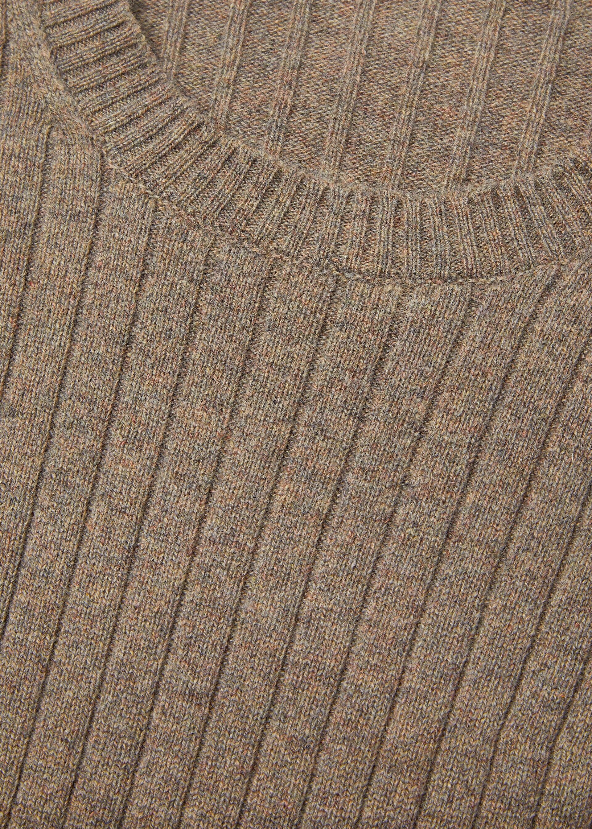 Loro Piana os11x0426 FAP5842 Coste Crewneck Sweater in Brown Size XS / US 0-2 / IT 36-38 - 7 Thumbnail