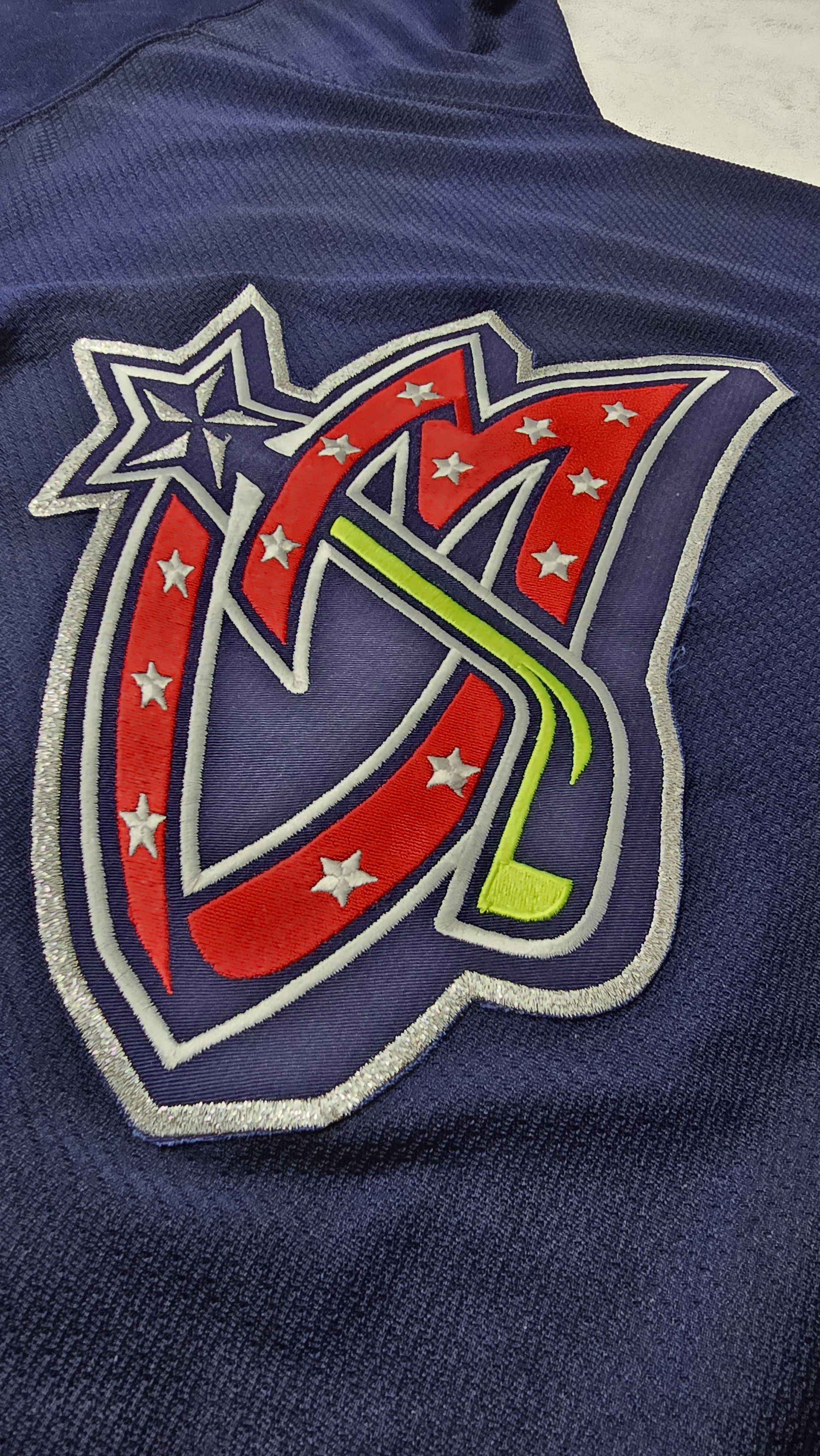 Ccm VINTAGE CCM COLUMBUS BLUE JACKETS Ice Hockey NHL Hockey Size US XL / EU 56 / 4 - 18 Thumbnail