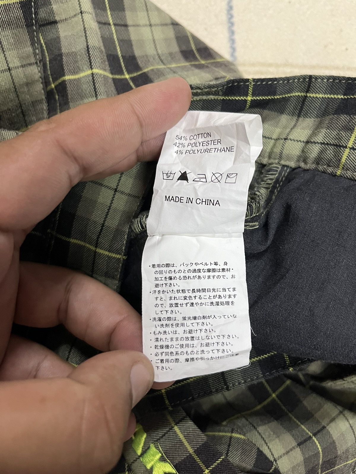 Oakley Oakley casual pants chekered Size US 31 - 14 Thumbnail