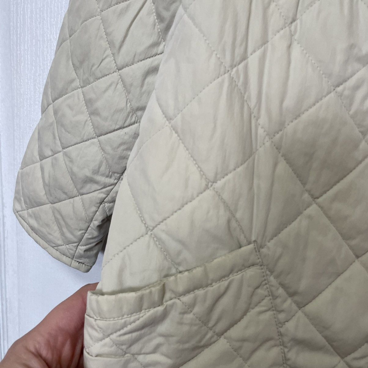 Burberry × Vintage Burberry quilted jacket 90s bomber coat trench old nova Size S / US 4 / IT 40 - 10 Thumbnail