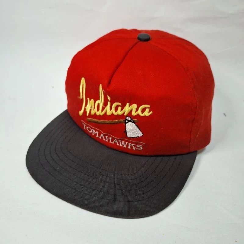 Indian Motorcycle × Vintage Indiana Tomahawks Original Cap – Authentic, Vintage Style Size ONE SIZE - 3 Thumbnail