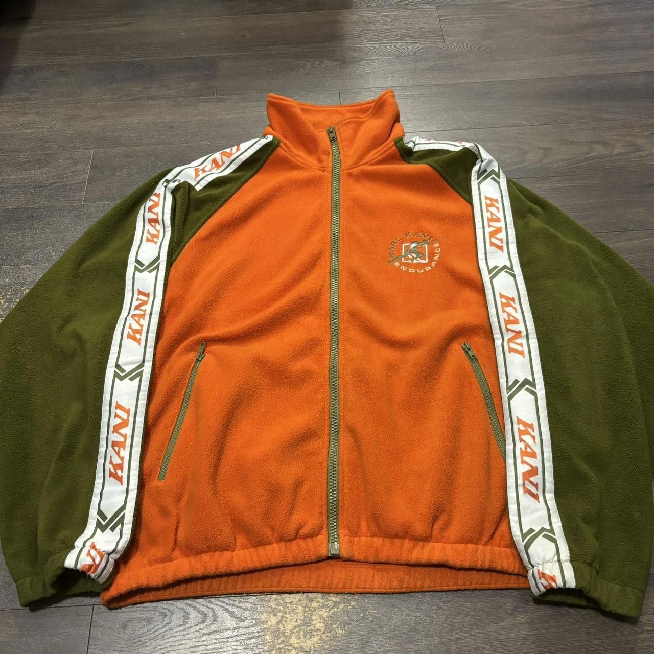 Karl Kani Vintage Karl Kani Endurance Collared Fleece Sweatshirt XL Size US XL / EU 56 / 4 - 3 Thumbnail