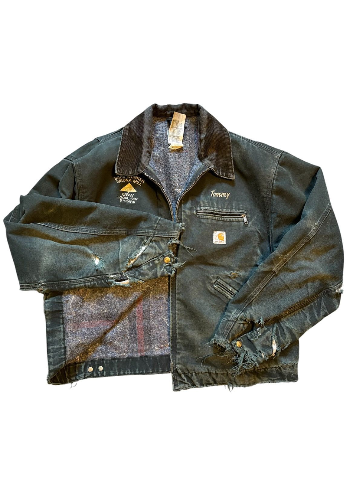 Carhartt Vintage Carhartt Detroit Work Jacket Distressed