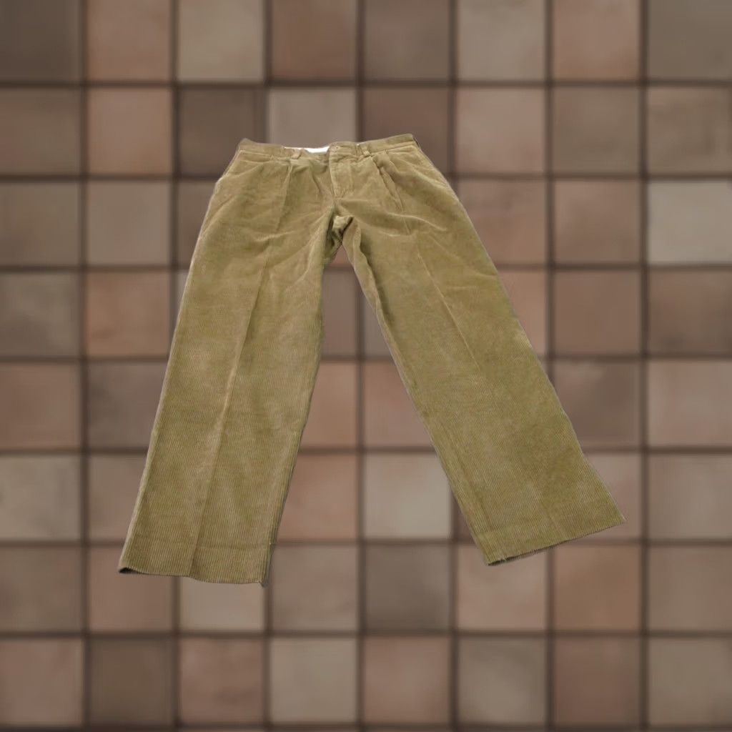 Brooks Brothers Brooks Brothers Pants Mens Chino Corduroy Preppy Golf Elliot Business Brown 35 X 32 Size US 35 - 1 Thumbnail