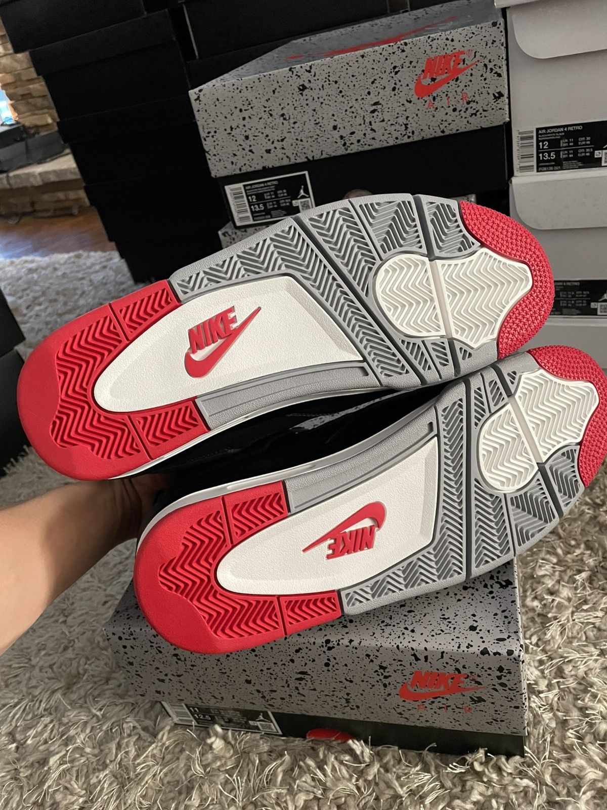 Jordan Brand Jordan 4 Bred Reimagined Size US 11 / EU 44 - 7 Thumbnail