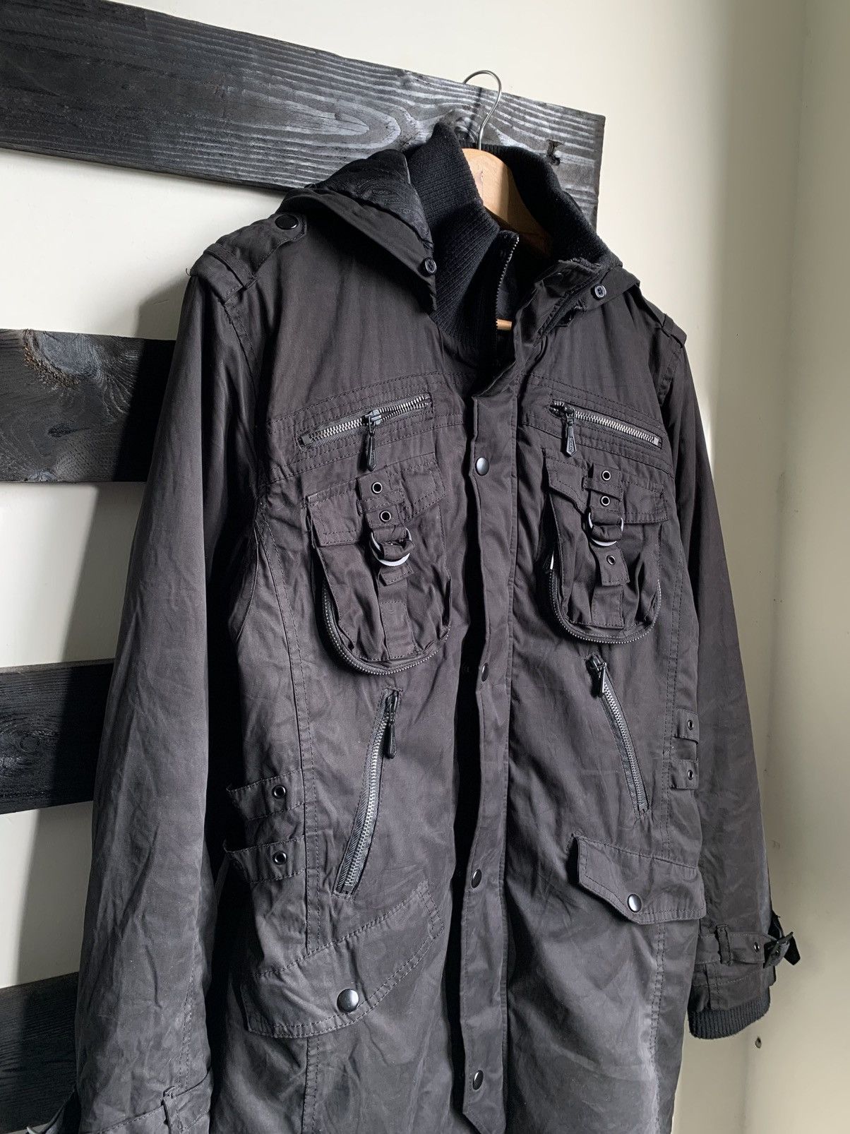 If Six Was Nine × In The Attic × Le Grande Bleu (L.G.B.) In the Attic Bondage Parka Jacket Size US M / EU 48-50 / 2 - 5 Thumbnail