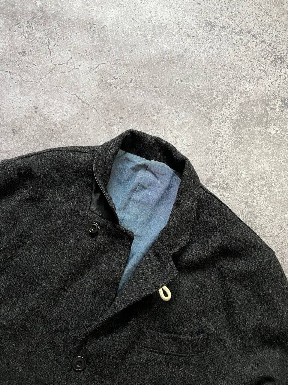 Albam Albam jacket blazer wool and leather mens size 3-M rare Size US L / EU 52-54 / 3 - 7 Thumbnail