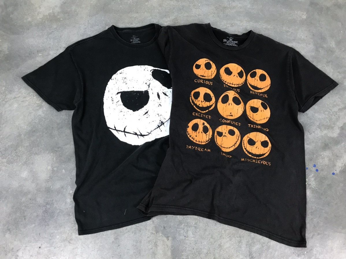 Japanese Brand Bundle Deals 2pcs The Nightmare Before Christmas Tee Size US L / EU 52-54 / 3 - 1 Thumbnail