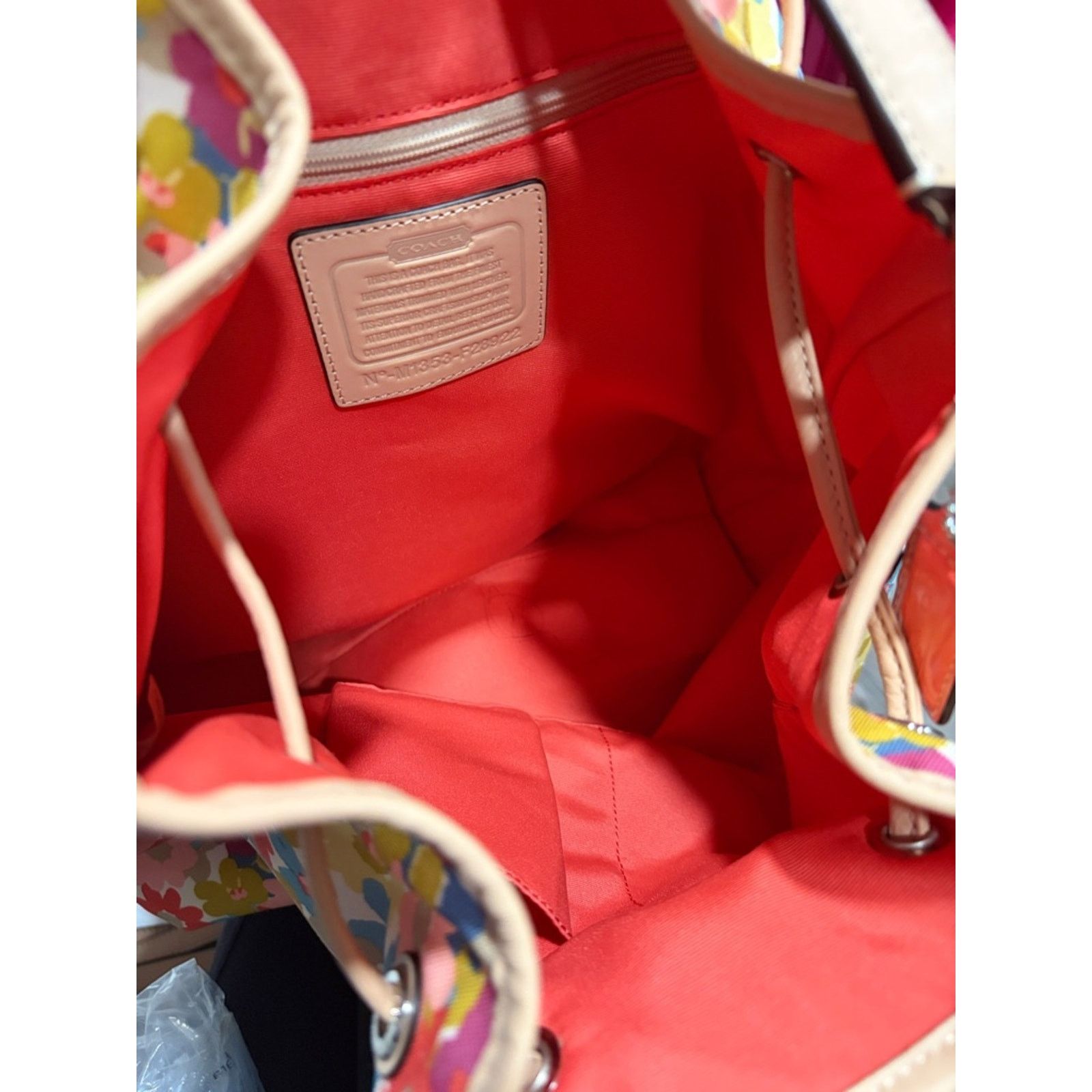 Coach 🌸 RARE VINTAGE Coach Peyton Floral Drawstring Bucket Bag Size ONE SIZE - 15 Thumbnail