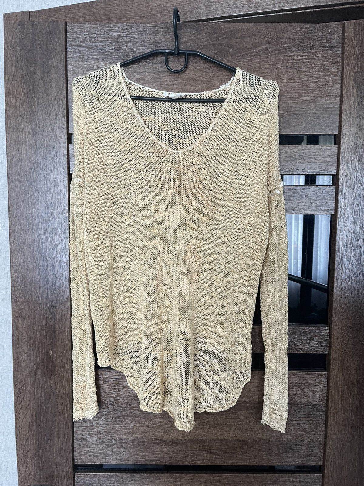 Helmut Lang Helmut Lang Silk Pullover Sweater Asymmetrical Size US S / EU 44-46 / 1 - 3 Thumbnail