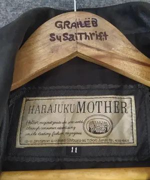 Vintage Vintage Harajuku Mother Tokyo Japan Leather Jacket Size US XL / EU 56 / 4 - 7 Thumbnail
