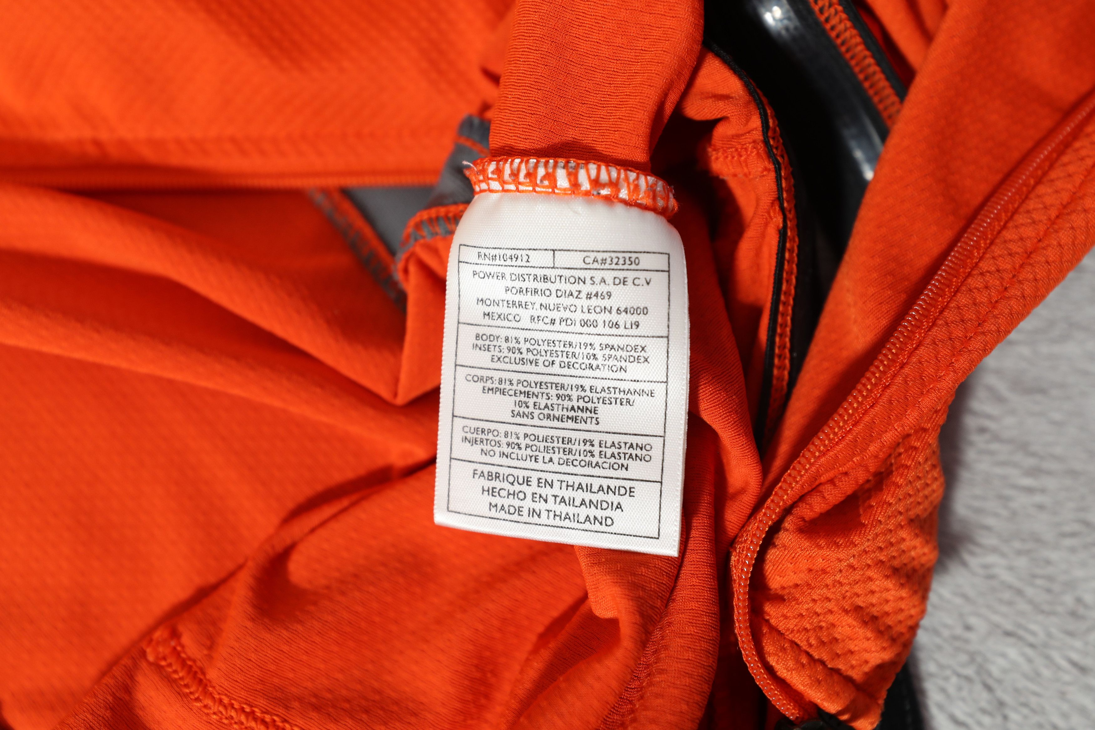 Nike Nike Dri Fit Orange Nike Bike Vest (L) Size US L / EU 52-54 / 3 - 14 Thumbnail