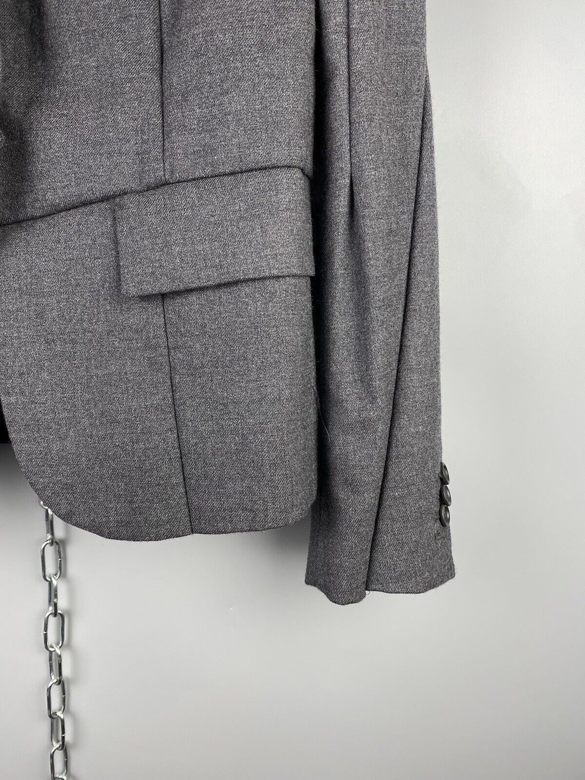 H&M × Maison Margiela Maison Margiela H&M Womens Wool Avant Garde Blazer Jacket Size S / US 4 / IT 40 - 7 Thumbnail