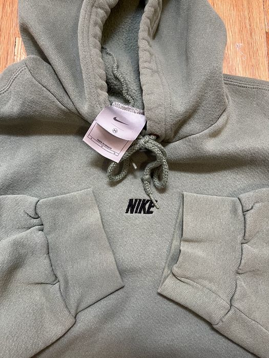 sage green nike shirt