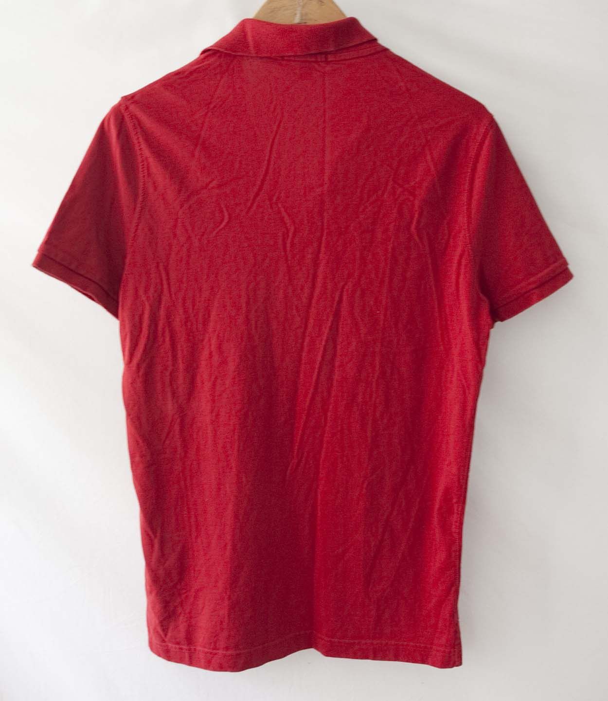 Burberry Burberry Polo Nova Check Size S Red Size US S / EU 44-46 / 1 - 6 Thumbnail