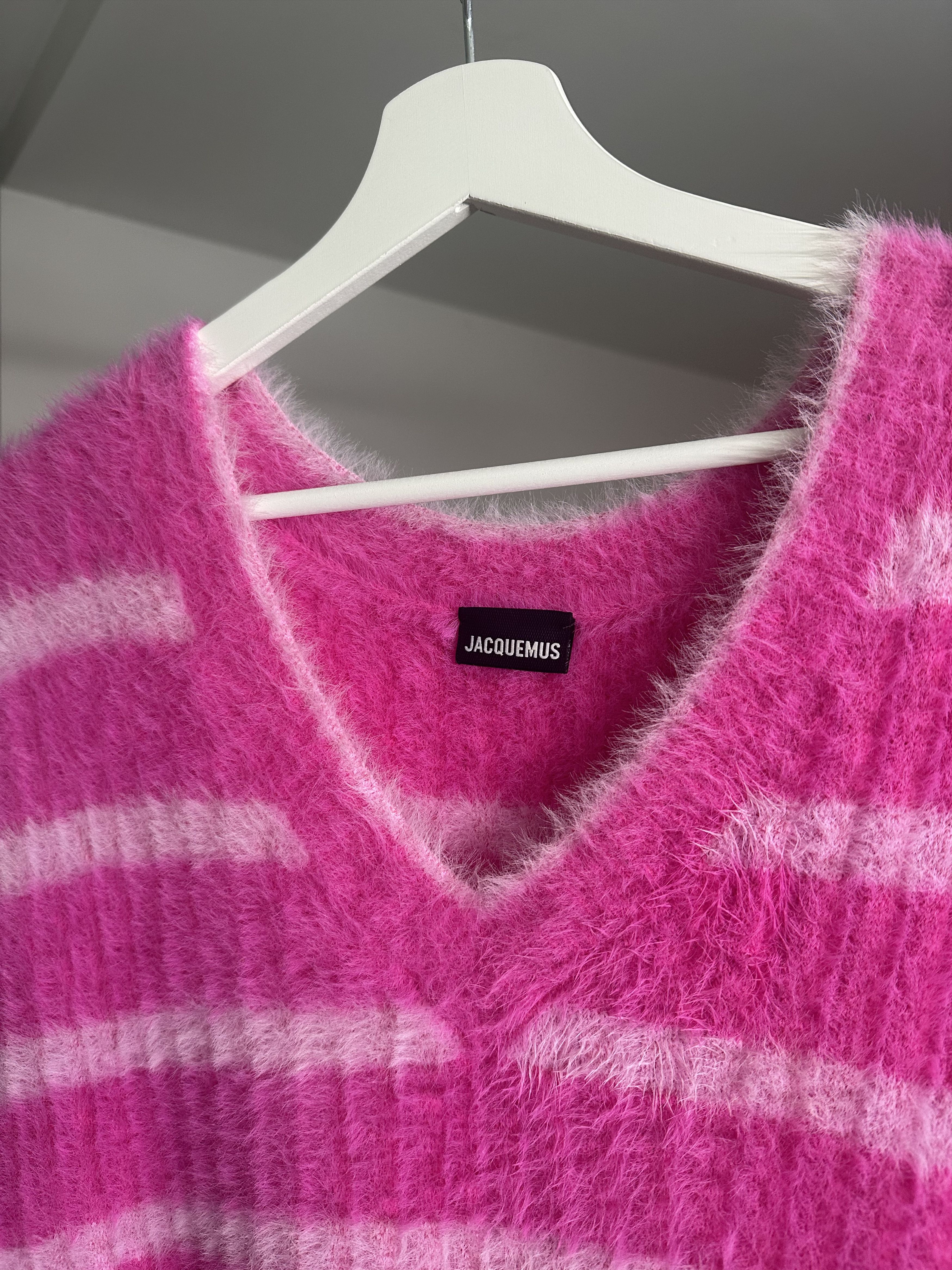 Jacquemus Jacquemus Pink Sweater Vest Size US M / EU 48-50 / 2 - 5 Thumbnail