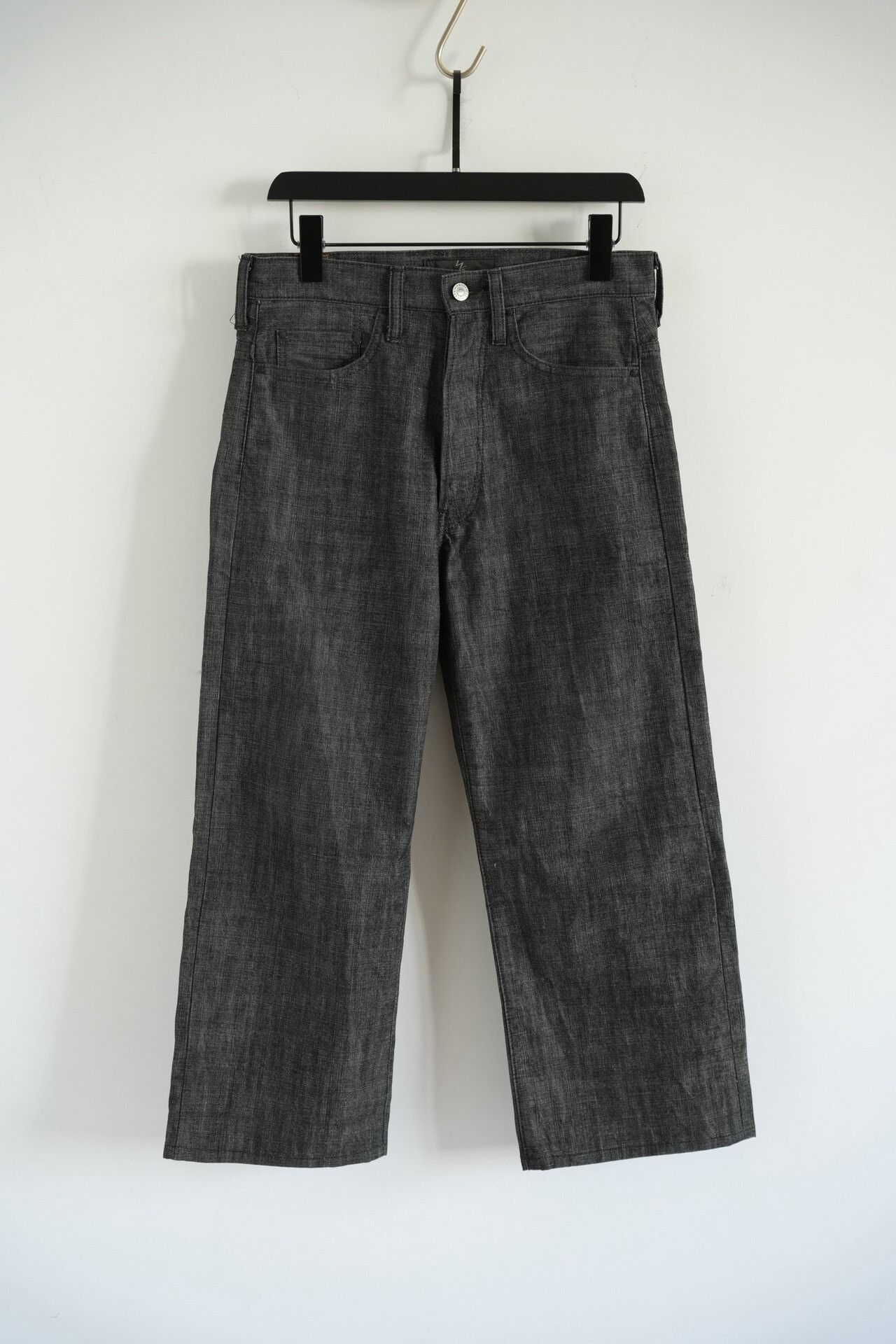 Y's for Men Yohji Yamamoto 05aw Bamboo Wash Denim Pants Size US 38 / EU 54 - 1 Thumbnail