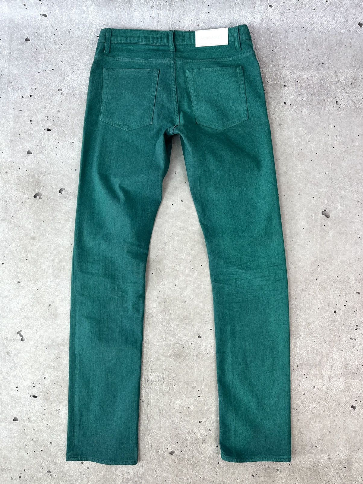 Acne Studios Acne Studios Hep Used Twill Jade Green Women’s Jeans Size 30" / US 8 / IT 44 - 8 Thumbnail