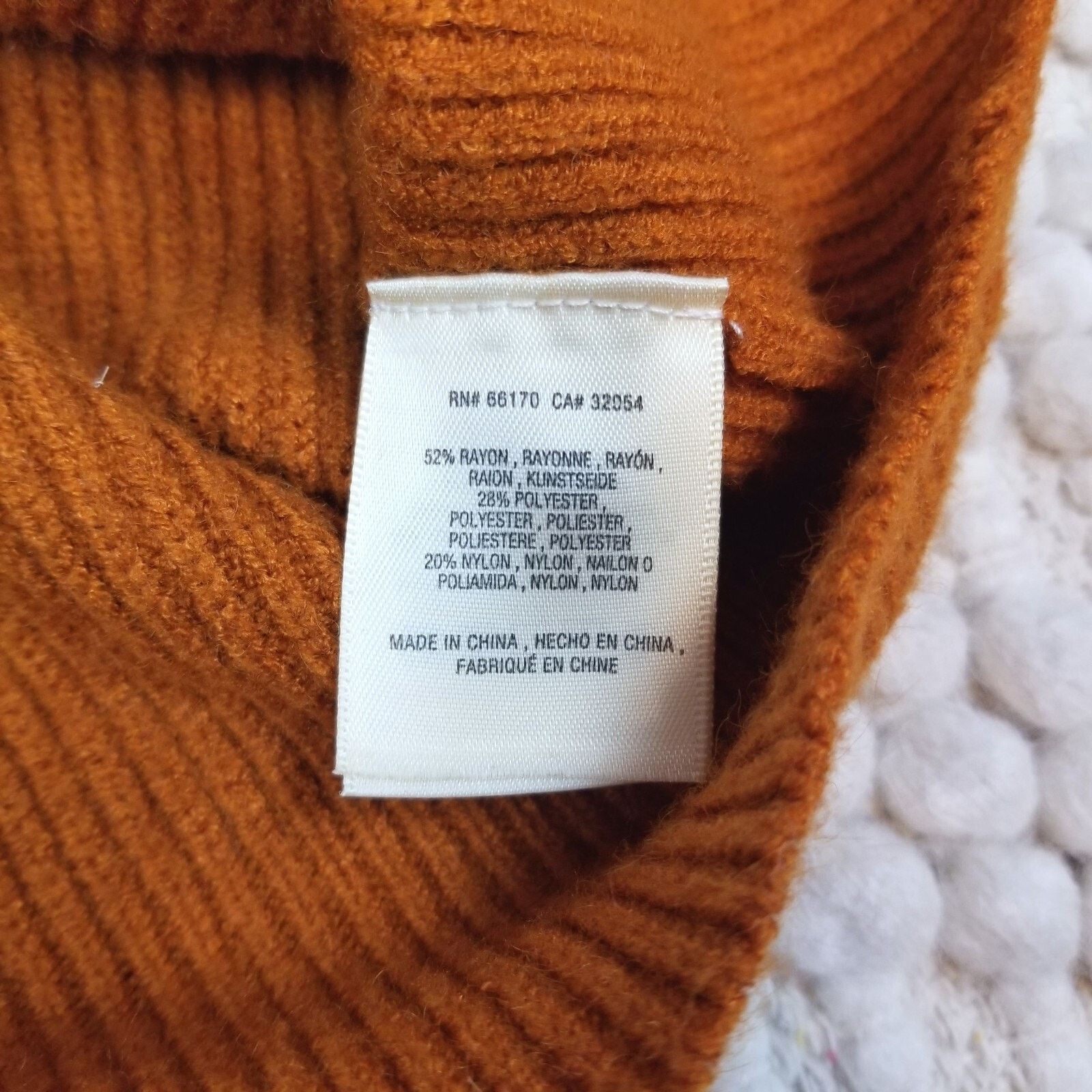 Anthropologie Moth by Anthropologie Tie Front Sweater Orange Terracotta L Size L / US 10 / IT 46 - 7 Thumbnail