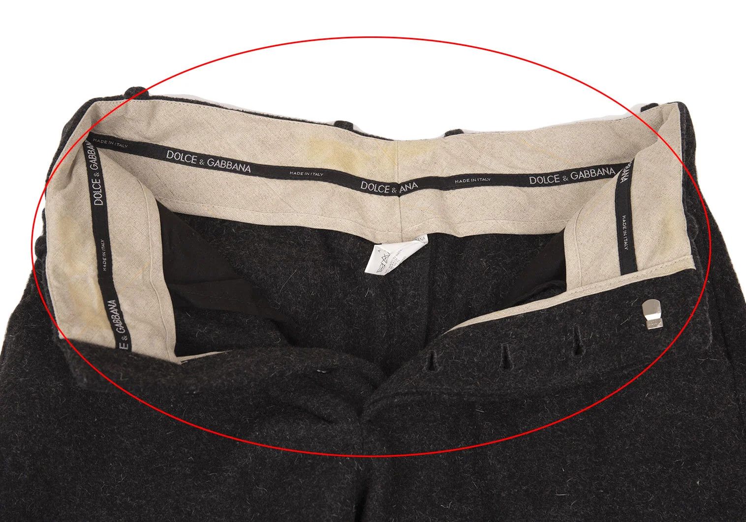 Dolce & Gabbana Wool Blend Patch Pocket Pants in Charcoal Size 46 Size US 30 / EU 46 - 5 Thumbnail