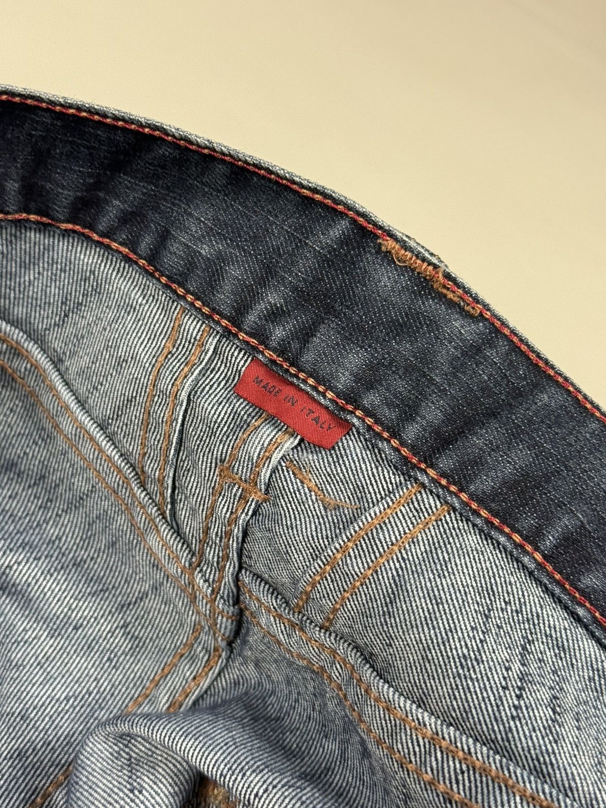 Marithe + Francois Girbaud Marithe Francois Girbaud Vintage Avant-Garde Denim Jeans Size US 32 / EU 48 - 17 Thumbnail