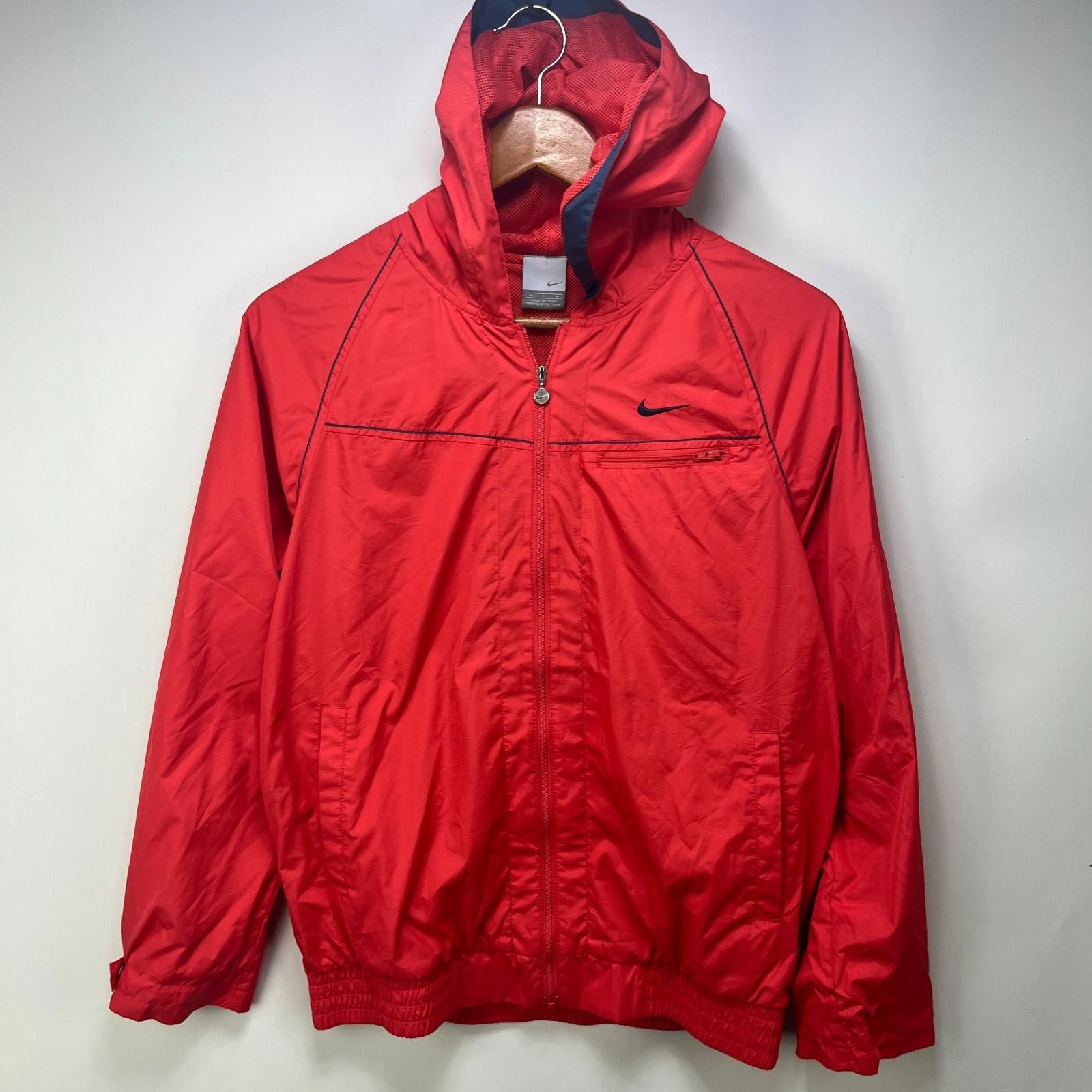 Nike Vintage Nike Y2K Zip Up Windbreaker Jacket Womens Medium Size M / US 6-8 / IT 42-44 - 1 Thumbnail