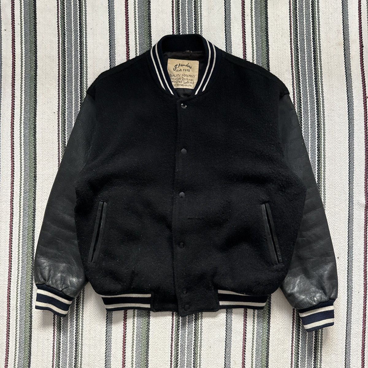 Other Flandre Club 1978 Varsity Jacket Size US M / EU 48-50 / 2 - 2 Thumbnail