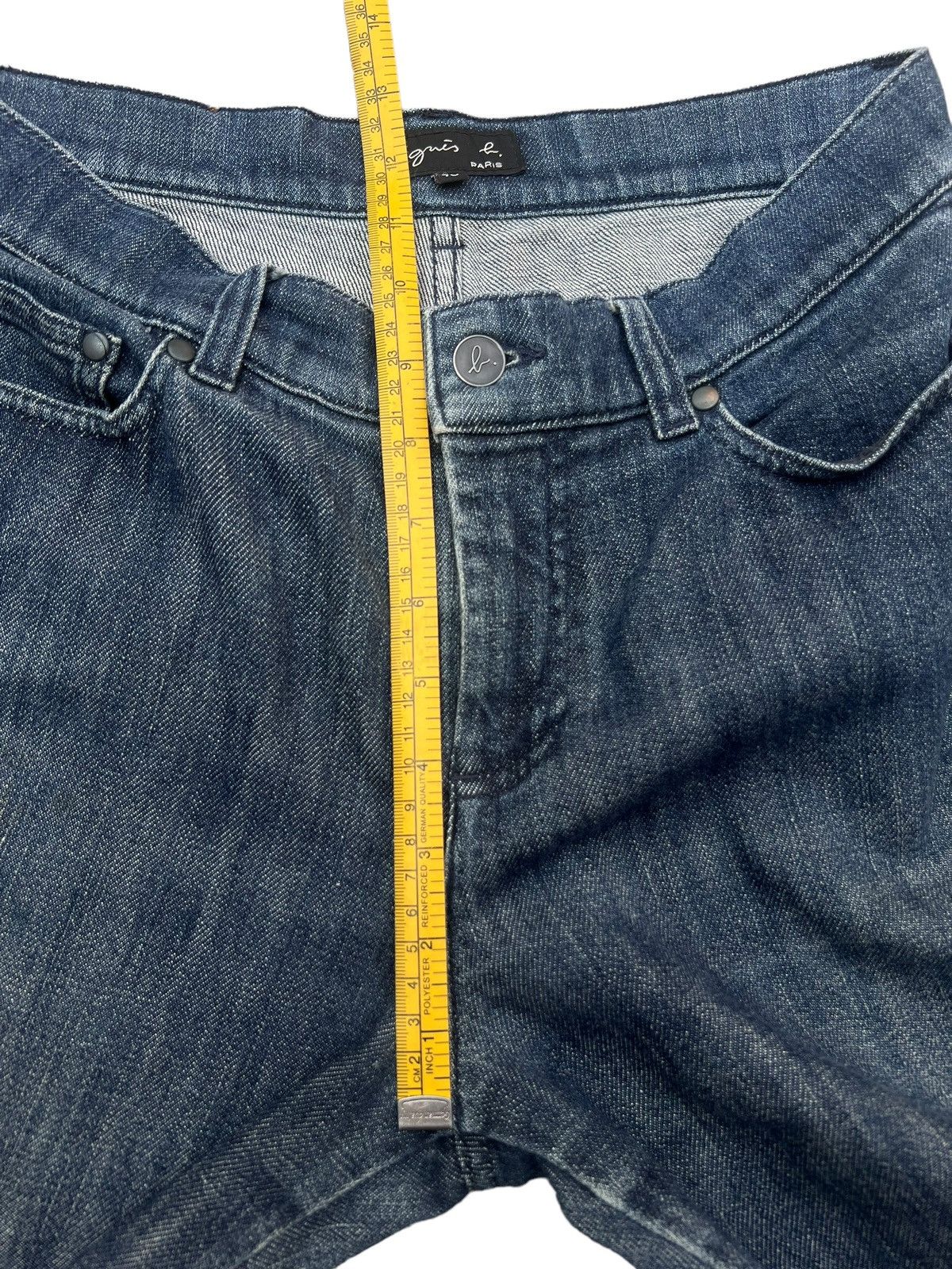 agnes b. Vintage Agnes B Jeans Stretch Denim Pants 30x32 Size 30" / US 8 / IT 44 - 13 Thumbnail